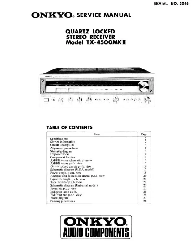 Denon ONKYO TX-4500Mkii en Amplificadores y Receivers Receivers - foto 8