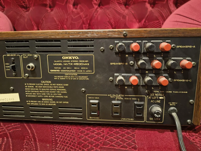 Denon ONKYO TX-4500Mkii en Amplificadores y Receivers Receivers - foto 7