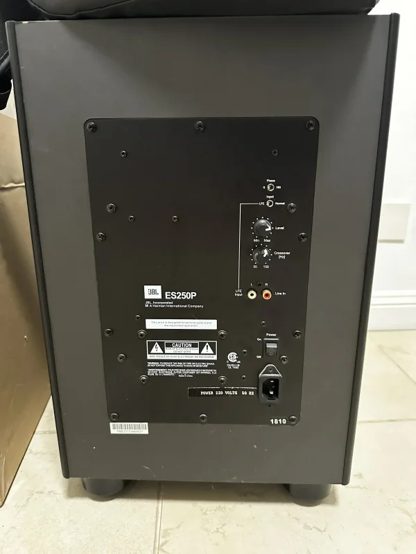 JBL ES 250P en Parlantes Subwoofers - foto 3