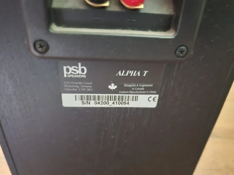 PSB Alpha T en Parlantes Columnas - foto 2