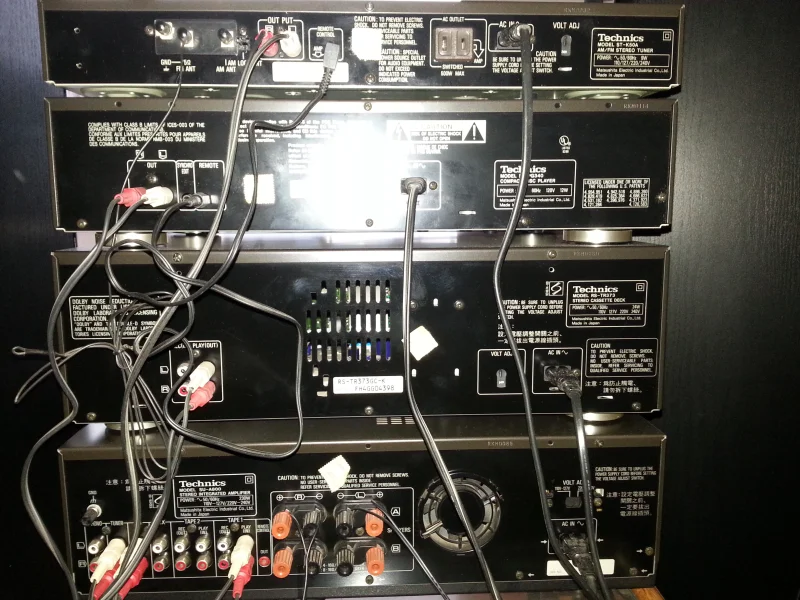 Technics technics en Amplificadores y Receivers Power amplifiers - foto 4