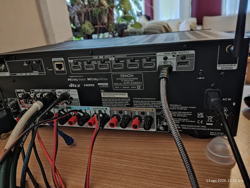 Denon AVR-X2800H en Amplificadores y Receivers Receivers - foto 6