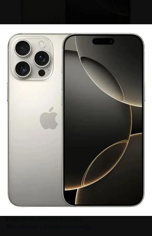 Apple iPhone 16 Pro Max en Vinilos / Tocadiscos Pre phono - foto 1