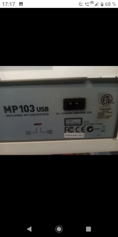 Numark MP103 USB en CD Players - foto 1