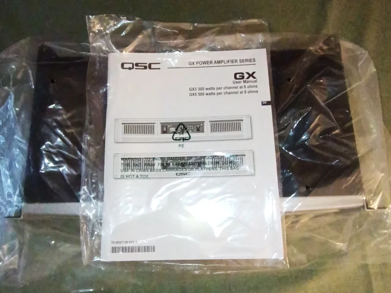 QSC GX3 en Amplificadores y Receivers Power amplifiers - foto 5