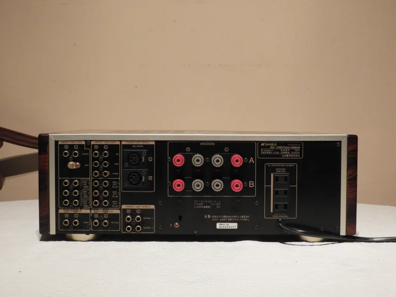 Sansui AU-?607 MOS Premium (Edición Especial 15.º Aniversario) en Amplificadores y Receivers Amplificadores integrados - foto 5