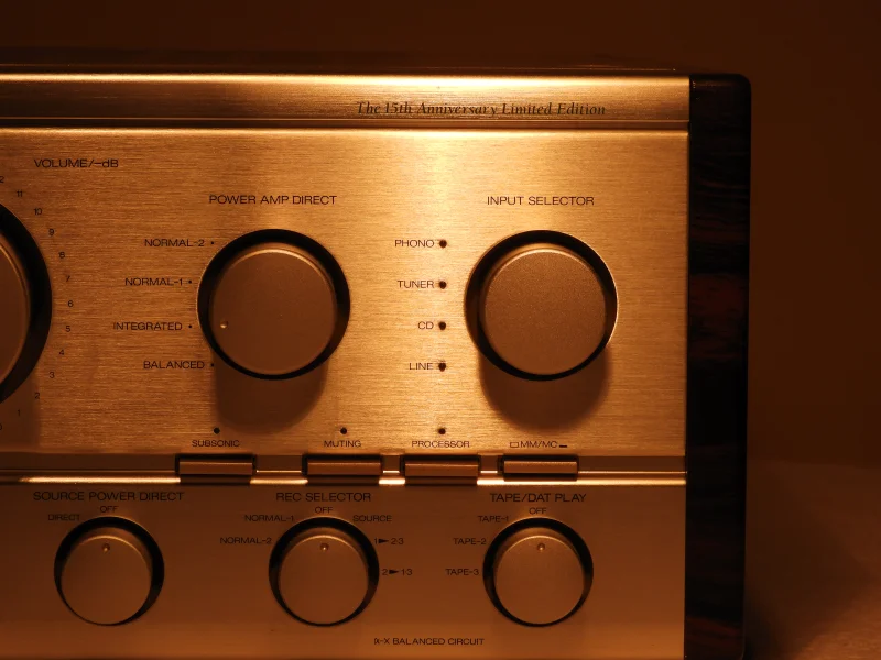 Sansui AU-?607 MOS Premium (Edición Especial 15.º Aniversario) en Amplificadores y Receivers Amplificadores integrados - foto 4