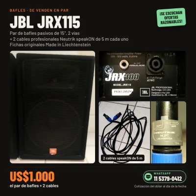 JBL JRX115 - miniatura 1