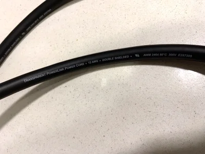 Transparent powercord - miniatura 2
